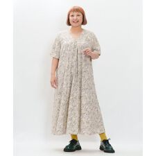 【大きいサイズ】ペイズリプリントでＯＰ