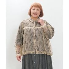 【大きいサイズ】リバーレースバルーンＢＬ