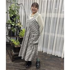 【大きいサイズ】落ち感チェックＪＳＫ