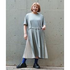 【大きいサイズ】ビョンのプリーツＯＰ