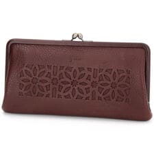 カットワーク 口金長財布