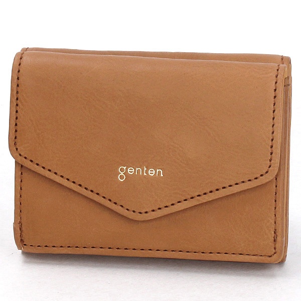 ピアチェーレ 三つ折り財布 | ゲンテン(genten) | 44293