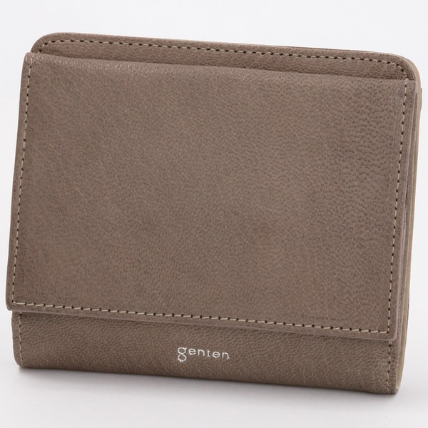 最終値下げ　genten ゲンテン　フラッターカットワーク 二つ折り財布　新品 フラッターカットワーク 二つ折り財布｜商品一覧 | 革財布