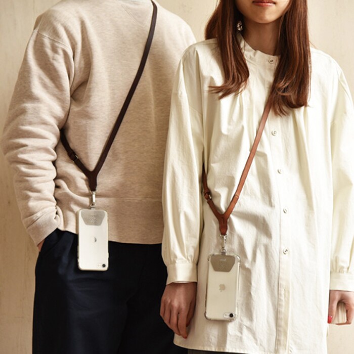 ソリッドナイロン ポーチ付きスマホホルダー | ラコステ(LACOSTE