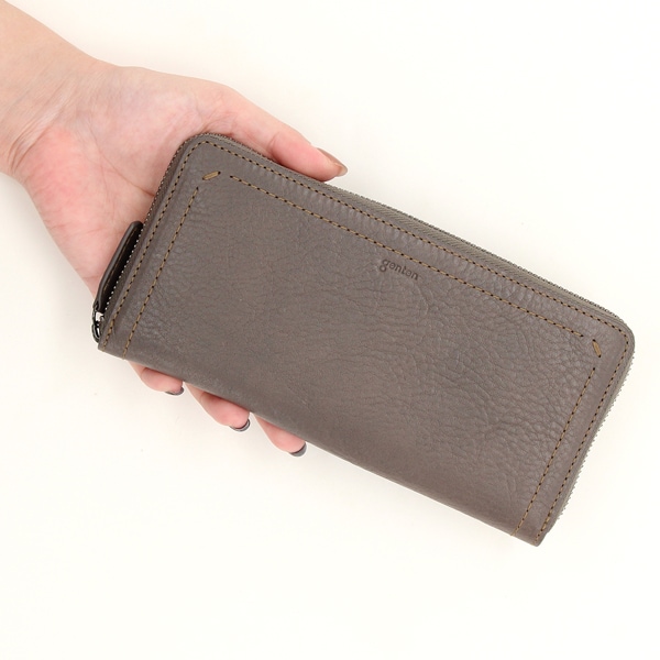 genten ゲンテン カットワーク ラウンド長財布 カットワーク ラウンド長財布｜商品一覧 | 革財布、バッグのgenten