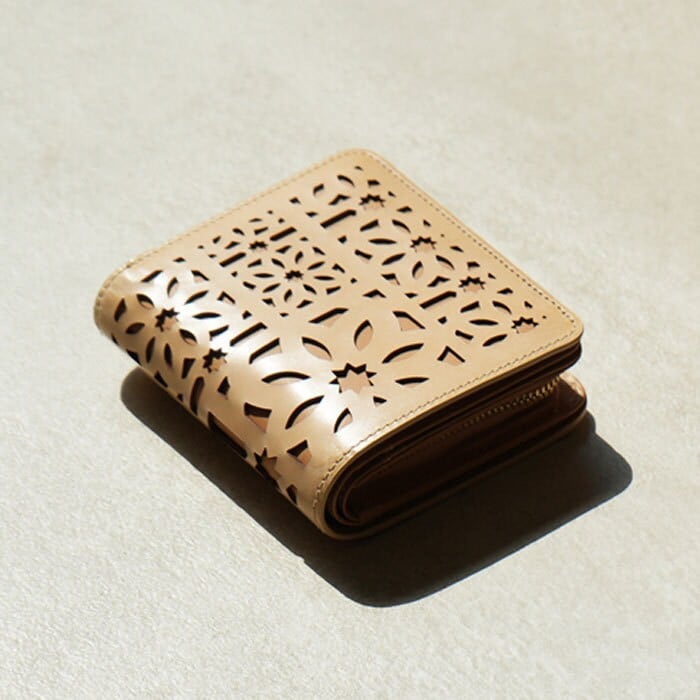 マルチカットワークミニ Lファスナー2つ折り財布 | ゲンテン(genten