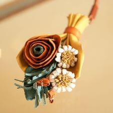 サンクスチャーム　 キイロの花束