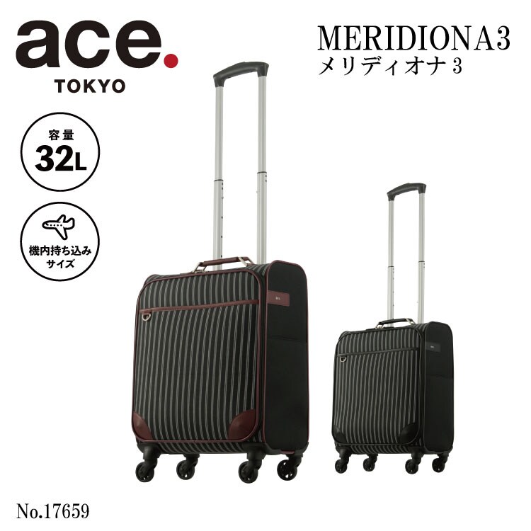 スーツケース 男女兼用 32L 機内持ち込み 2泊～3泊 | ace
