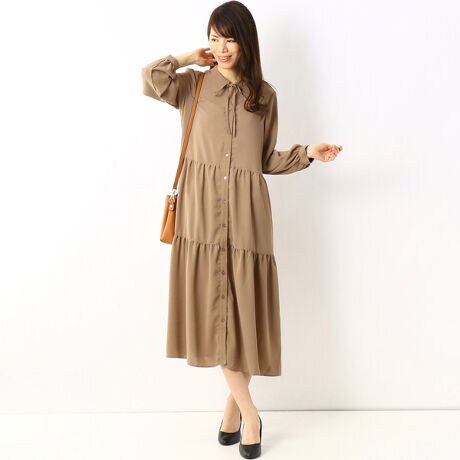 ﾃｨｱｰﾄﾞﾛﾝｸﾞﾜﾝﾋﾟｰｽ ローズペッシュ Rosepeche 596 9009 ファッション通販 マルイウェブチャネル