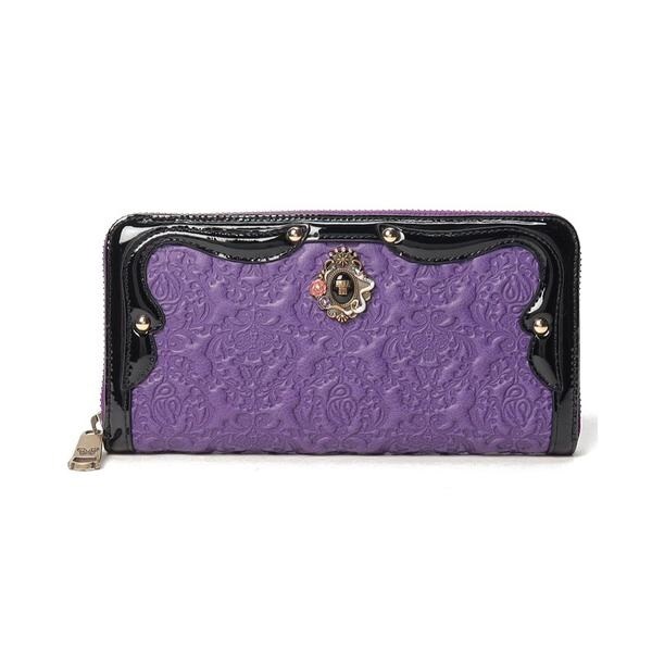 セルパン 二つ折り口金財布 パープル | アナ スイ(ANNA SUI