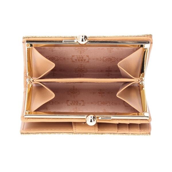 ANNA SUI　アナスイ　三つ折り財布　折り財布　がま口　パピヨン　蝶 ana-31581370_1.jpg