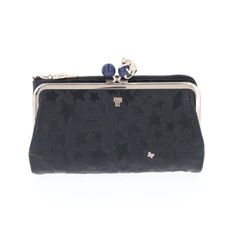 プレイングキャット 外口金ファスナー長財布 | アナ スイ(ANNA SUI 