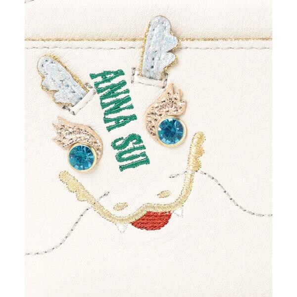 ニューイヤードラゴン Lファスナー2つ折り財布 | アナ スイ(ANNA SUI