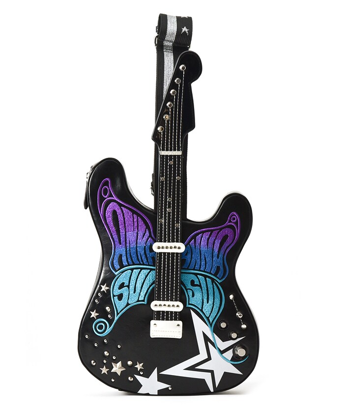 限界価格⭐︎【超激レア×未使用級】ANNA SUI ショルダーバッグ ASギター ANNA SUI アナスイ ANNASUI ショルダーバッグ AS ギター