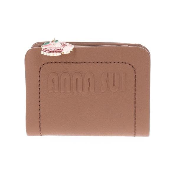 ソフティ ラウンド二つ折り財布 ヌメ | アナ スイ(ANNA SUI