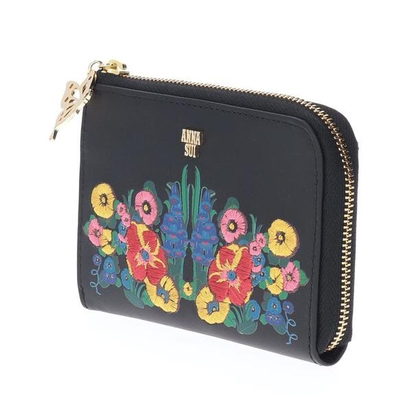 アナスイ ソフティ 口金マルチケース ANNA SUI ソフティ 口金マルチケース ブラック - ファッション