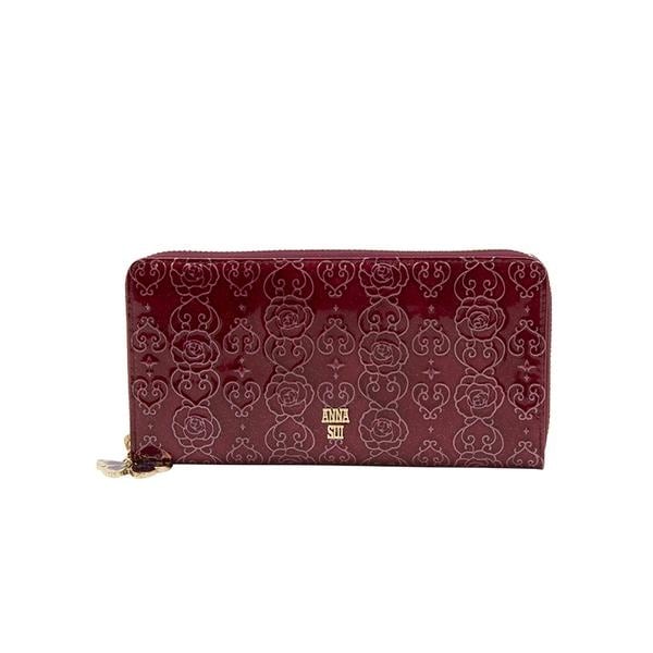 アナスイ ANNA SUI ローズハート フラップ長財布 | アナ スイ
