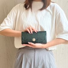 アナ スイ(ANNA SUI)のアナスイ ANNA SUI ルーミー 口金フラップ長財布