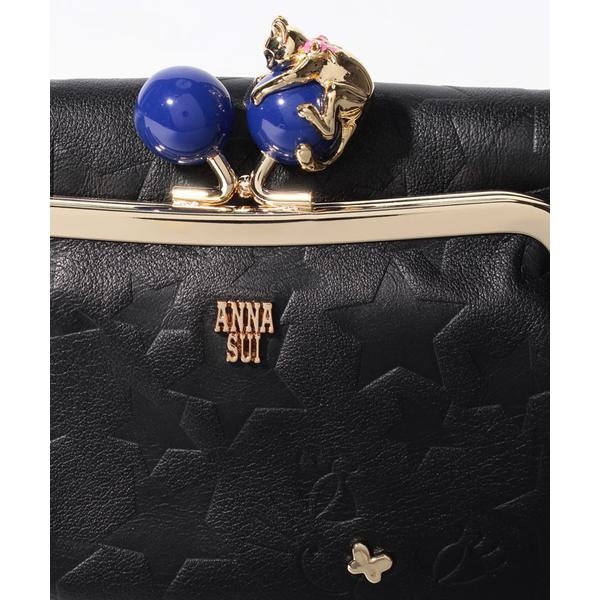 プレイングキャット 外口金2つ折り財布 ANNA SUI / アナ スイ