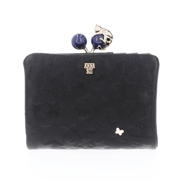 プレイングキャット 口金2つ折り財布 ANNA SUI / アナ スイ