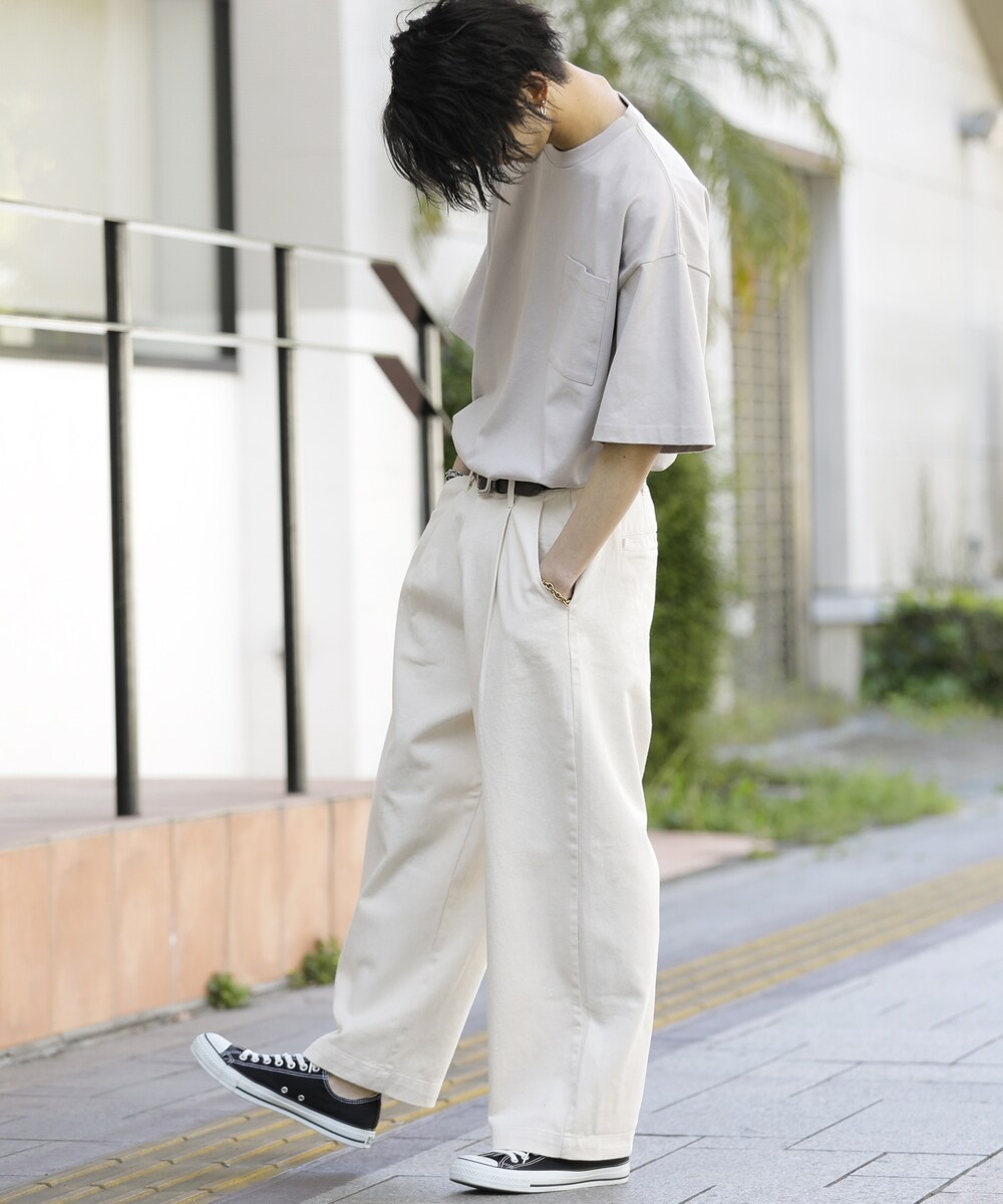 超歓迎された】 common divisor 変形パンツ ワイドパンツ wide pants