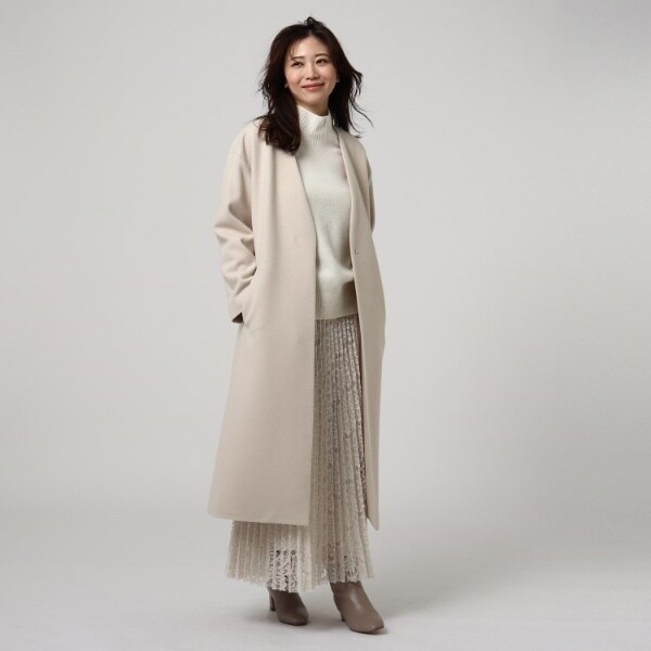 UNTITLEDニューイングランドラムノーカラーコート ニューイングランドラムノーカラーコート | アンタイトル(UNTITLED