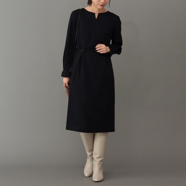 グラシエウォームタックワンピース【洗える】 | アンタイトル(UNTITLED