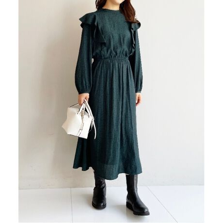 フラワーレオパードワンピース 洗える Web限定 アンタイトル Untitled ファッション通販 マルイウェブチャネル