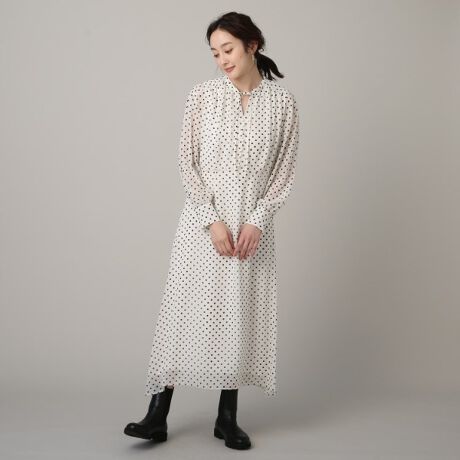 シャルマンドットワンピース【洗える】 | アンタイトル(UNTITLED  