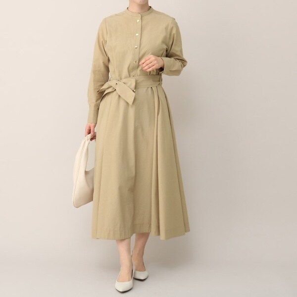 美品 untitled アンタイトル リネン100% ロングワンピース 美品 untitled アンタイトル リネン100% ロングワンピース