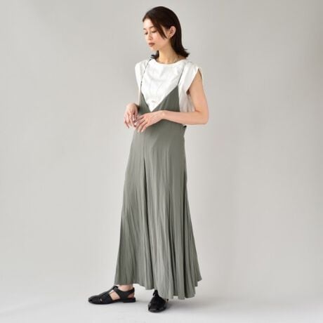 洗える】パウダークロス キャミワンピース | アンタイトル(UNTITLED  