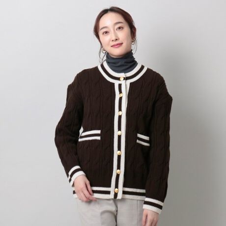 Traditional Weatherwear】CREW NECK カーディガン | アンタイトル  