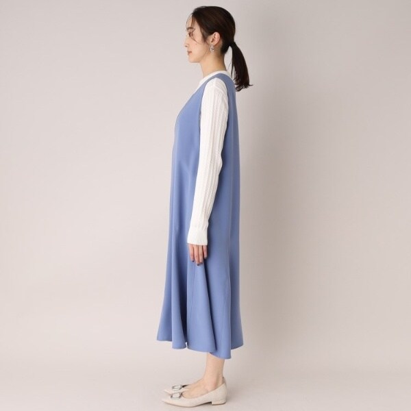 ラクに着られる】きれいめフレアジャンパースカート | アン