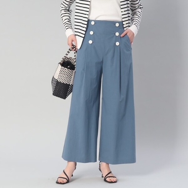 すっきり／楽に着られる】タイプライター マリンパンツ | アンタイトル