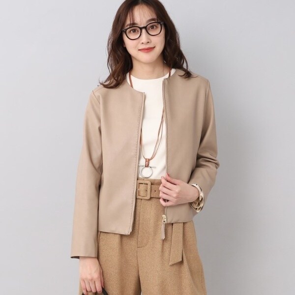 フェイクレザージャケット | アンタイトル(UNTITLED) | マルイウェブ