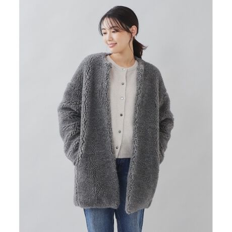 TICCA】ウールファーロングコート | アンタイトル(UNTITLED) | マルイ  