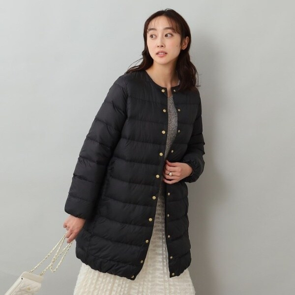 美品✨UNTITLED リバーシブルダウンコートブルーフォックス4way