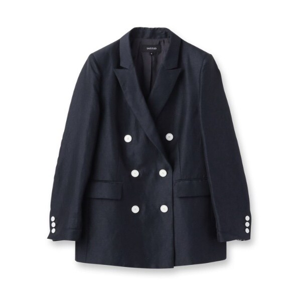 ヴィスコースリネン混ジャケット | アンタイトル(UNTITLED