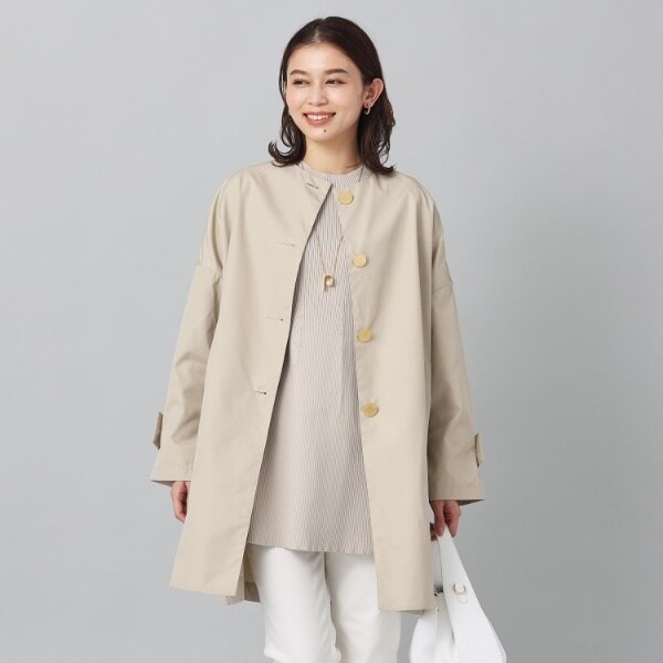 Traditional WeatherwearMALTON ノーカラーコート TRADITIONAL WEATHERWEAR 】MALTONノーカラーコート | アンタイトル