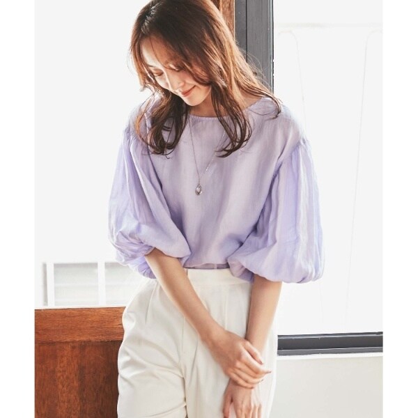 mari様 ご購入予定品 セットアップ可能／真夏も快適／麻100】ラミー ボートネック