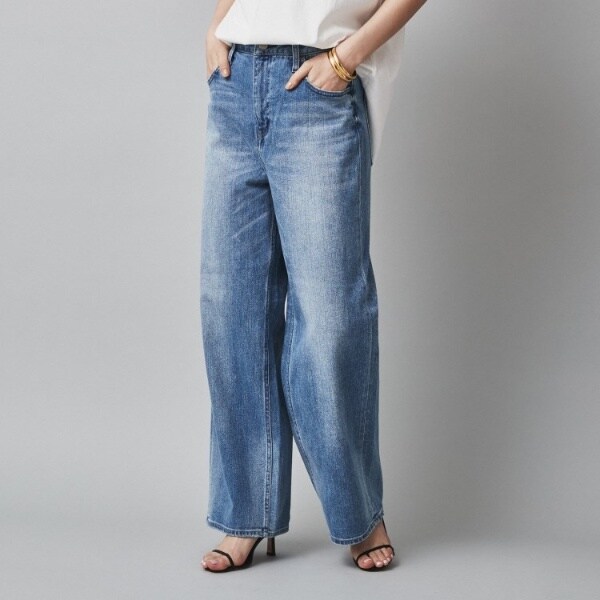 Healthy DENIM】 Pink Pepper（ピンクペッパー）ワイドストレート