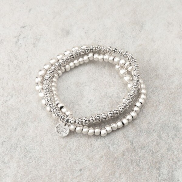 美品 PHILIPPE AUDIBERT 3連 ブレスレット PHILIPPE AUDIBERT】Perles 3連ブレスレット | アンタイトル