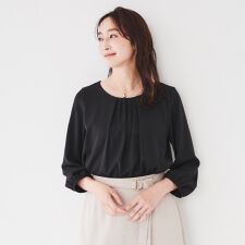 【通勤スーツ入卒セレモニー】ドッキングインナーブラウス