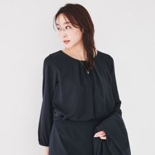 【通勤スーツ入卒セレモニー】ドッキングインナーブラウス