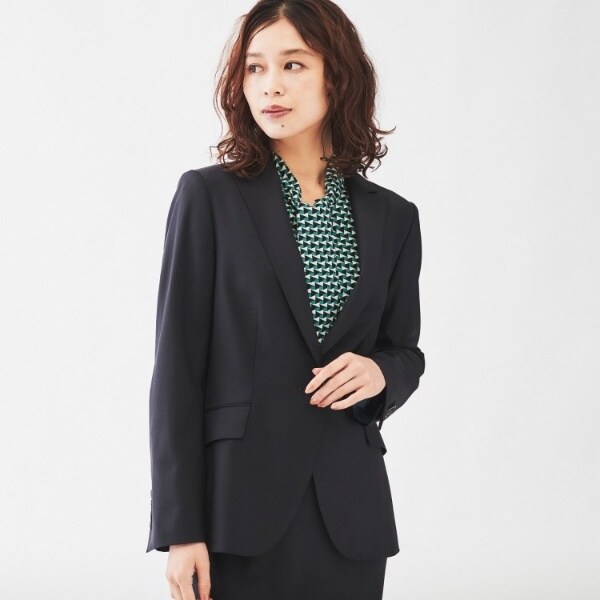 大きいサイズ　Oggi掲載　アンタイトル　ブルゾン　リネン　コットン　ブラウン 大きいサイズ Oggi掲載 アンタイトル ブルゾン リネン コットン