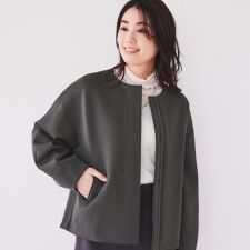スポンディッシュセットアップ可能】ダンボールジャージ ブルゾン 