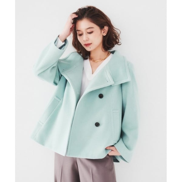 日本製】2WAYウールショートコート | アンタイトル(UNTITLED) | マルイ