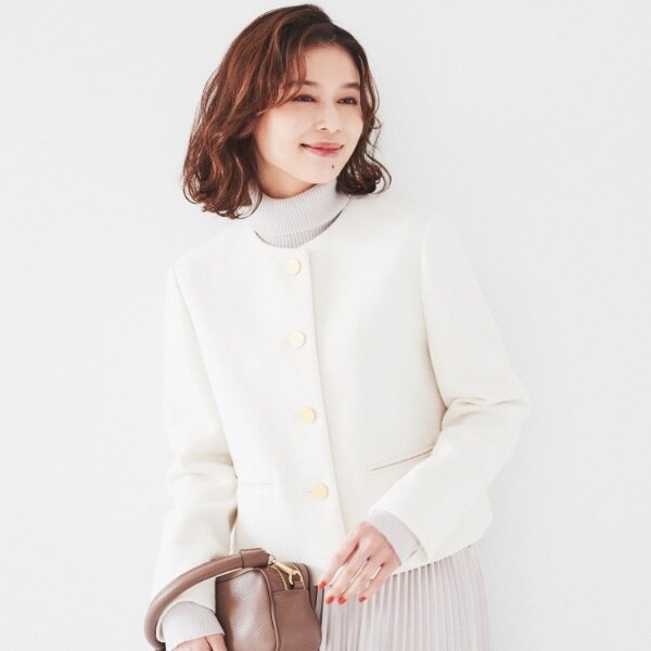 アンタイトル(UNTITLED) レディース ノーカラージャケット の一覧