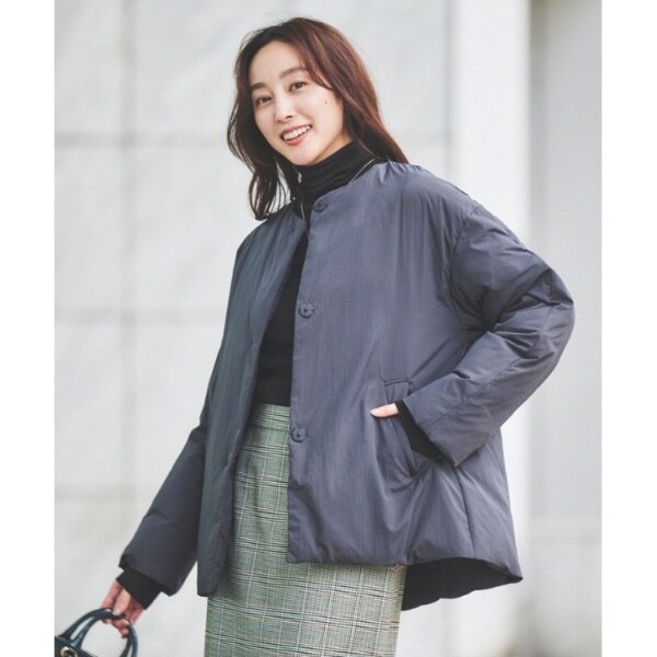 洗えるマフラー付き】ナイロンタフタダウン | アンタイトル(UNTITLED