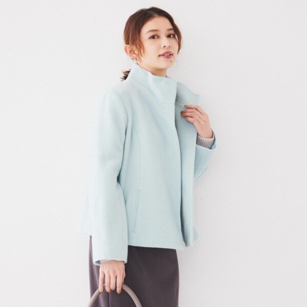 スタンドカラーショートコート | アンタイトル(UNTITLED) | マルイ